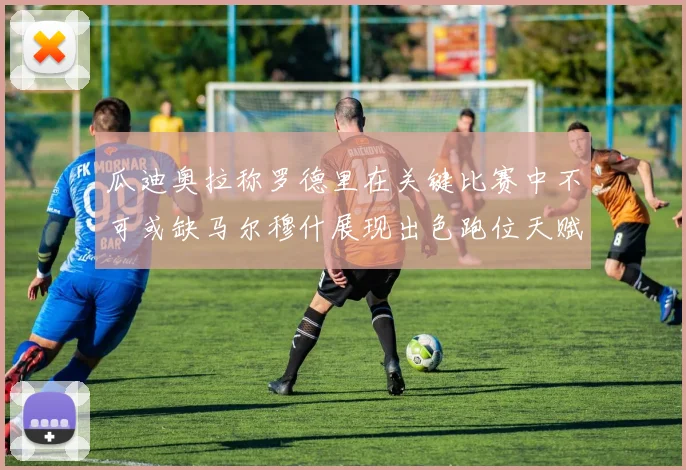 瓜迪奥拉称罗德里在关键比赛中不可或缺马尔穆什展现出色跑位天赋